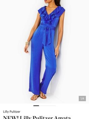 Lilly Pulitzer Ruffle jumpsuit